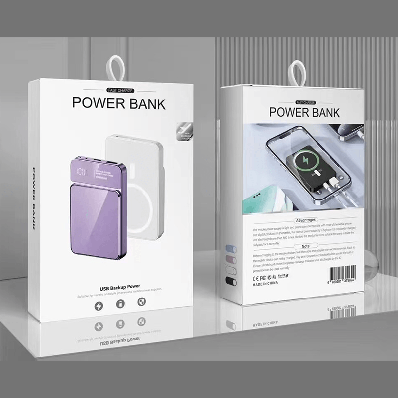 POWER BANQUE 10 000 Mah COMPATIBLE / IPHONE ET ANDROID