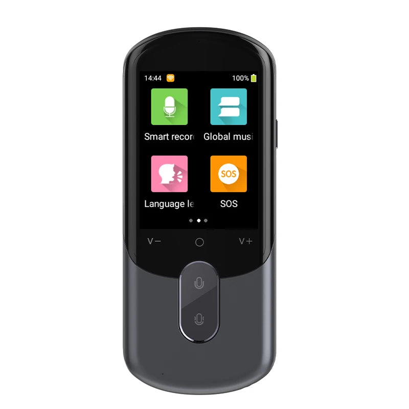 Factory Supply F4 Accurate Offline Languages Voice Translator Device 2.88 Inch Screen Multi Languages Instant Speech Translator