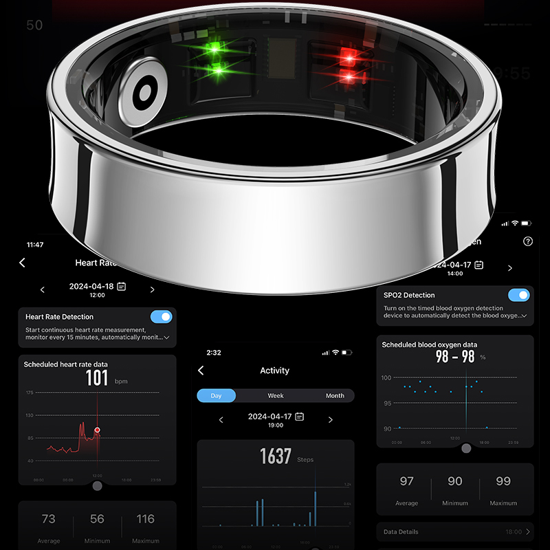 BAGUE CONNECTEE INTELLIGENTE R09 ULTRA FINE