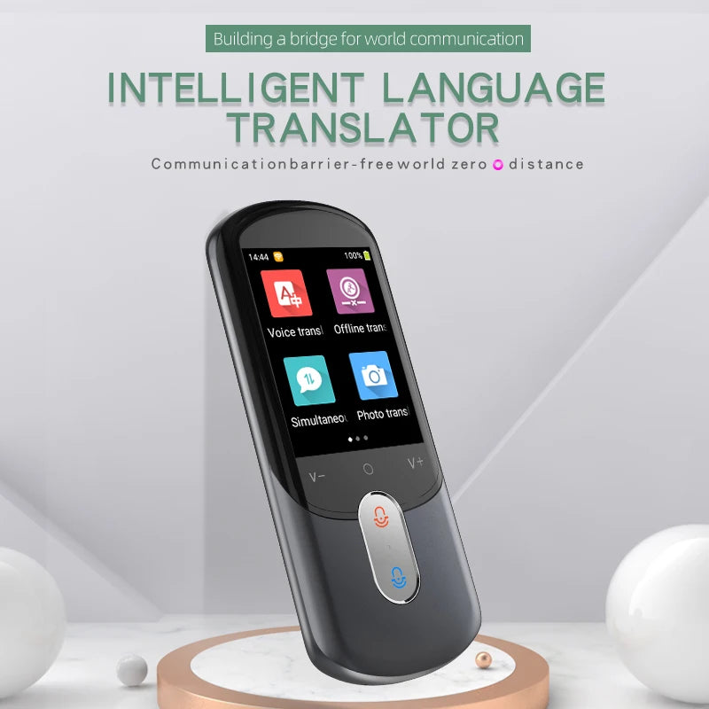 Factory Supply F4 Accurate Offline Languages Voice Translator Device 2.88 Inch Screen Multi Languages Instant Speech Translator