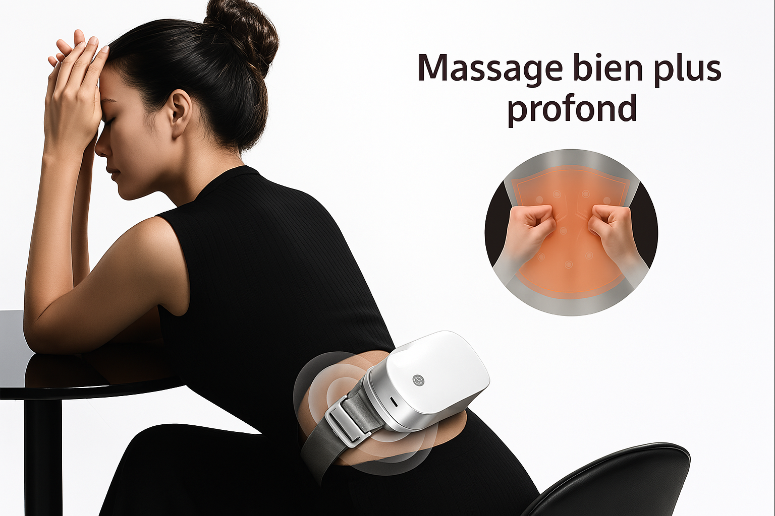 CEINTURE DE MASSAGE THERAPEUTIQUE ELECTRIQUE