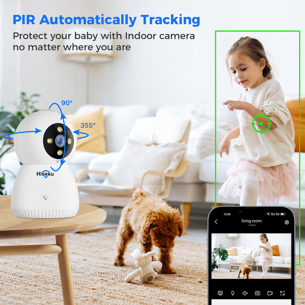 CAMERA DE CONTROLE A DISTANCE CHAMBRE ENFANTS