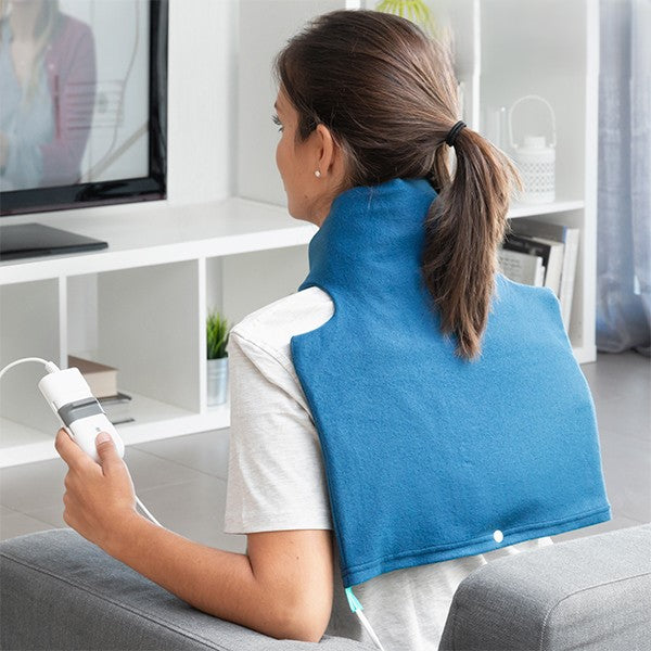 COUSSINET CHAUFFANT ELECTRIQUE POUR DOULEUR MUSCULAIRE•